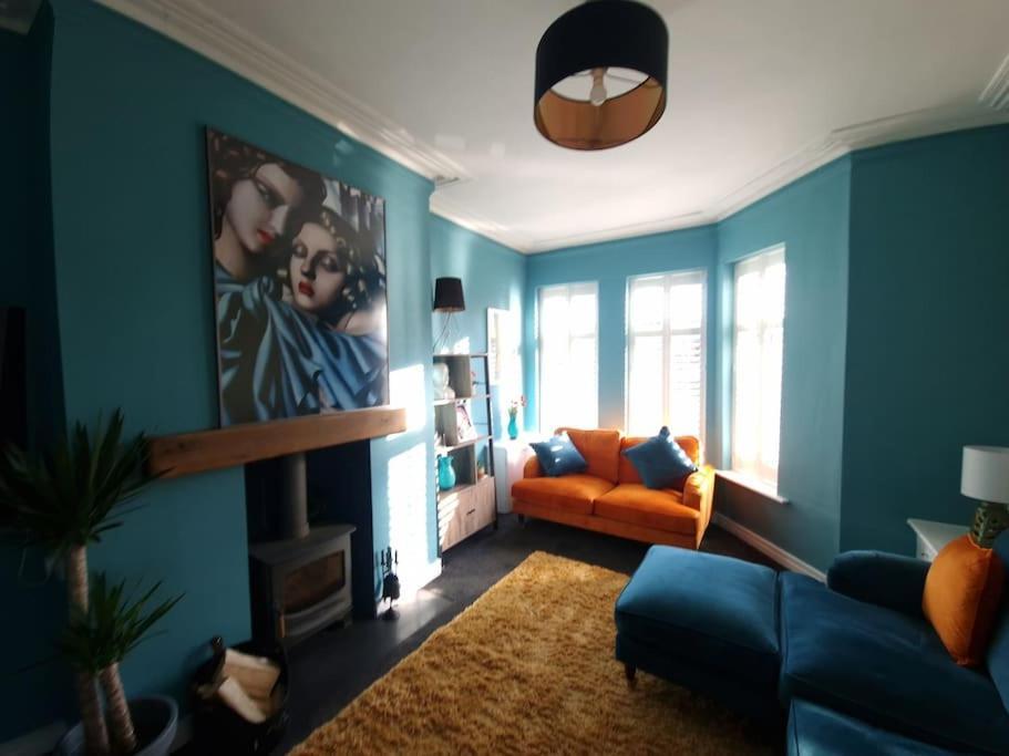 Villa Gorgeous Edwardian Terrace In Old Trafford Manchester Esterno foto